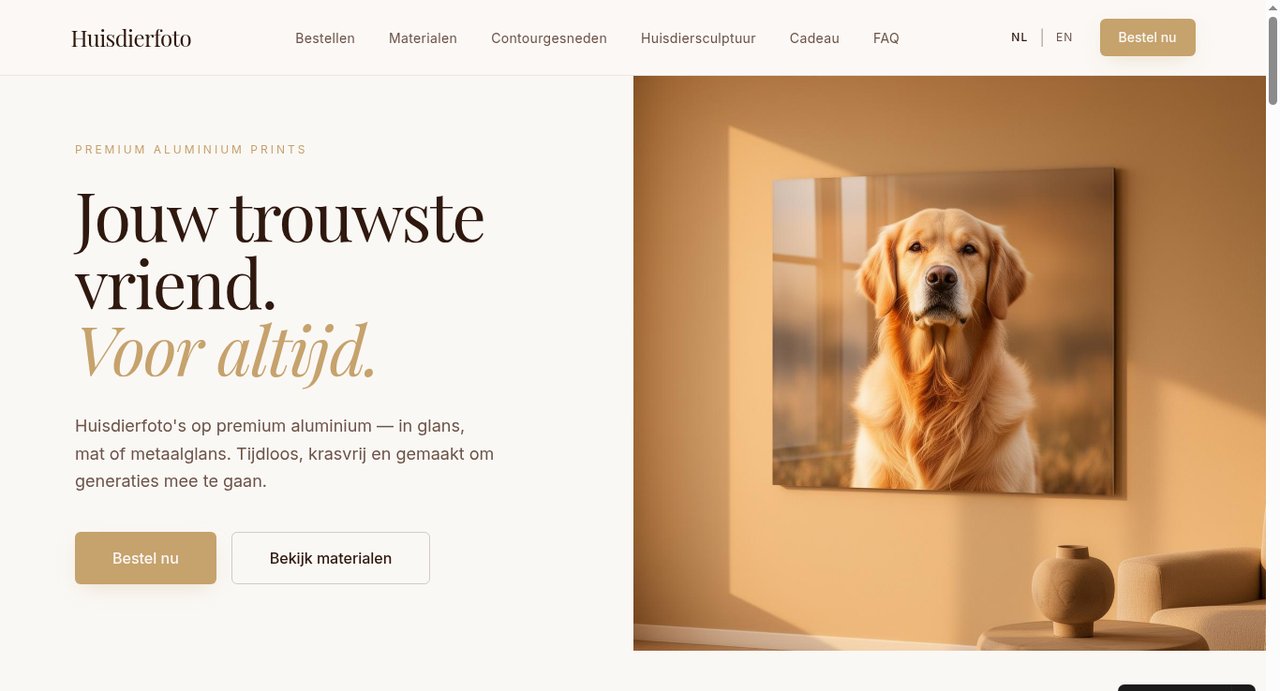 Screenshot van Huisdierfoto: A Lifetime Print