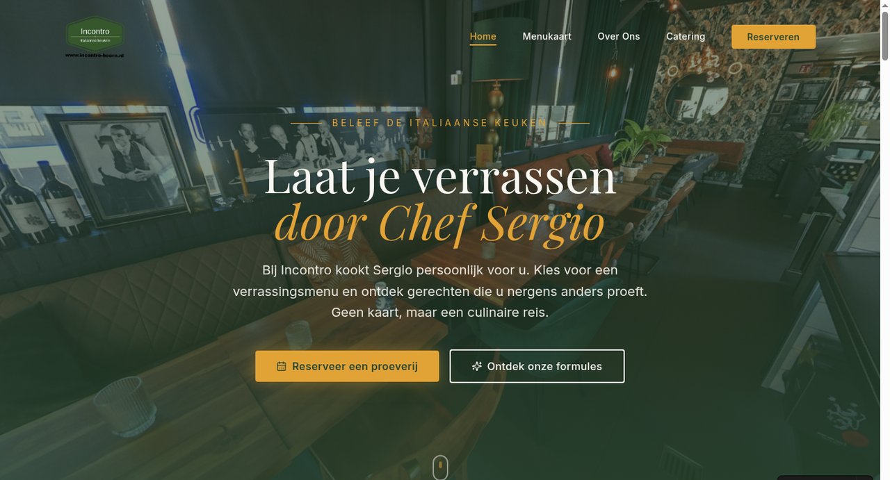 Screenshot van Incontro — Italiaanse Keuken
